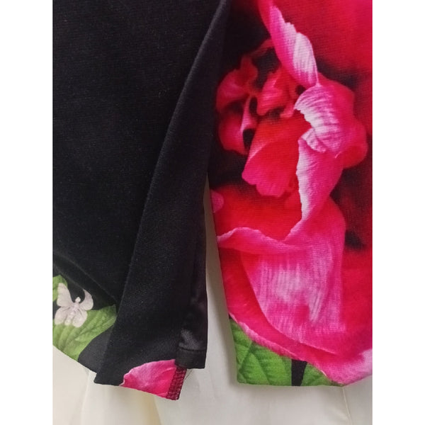 TED BAKER NWT FLORAL V NECK W BELT  DRESS.