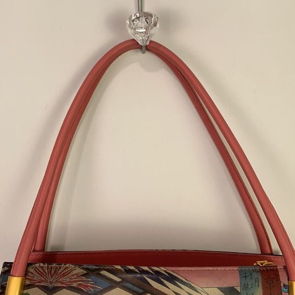 ICON Painted Leather Geisha Lady Bag