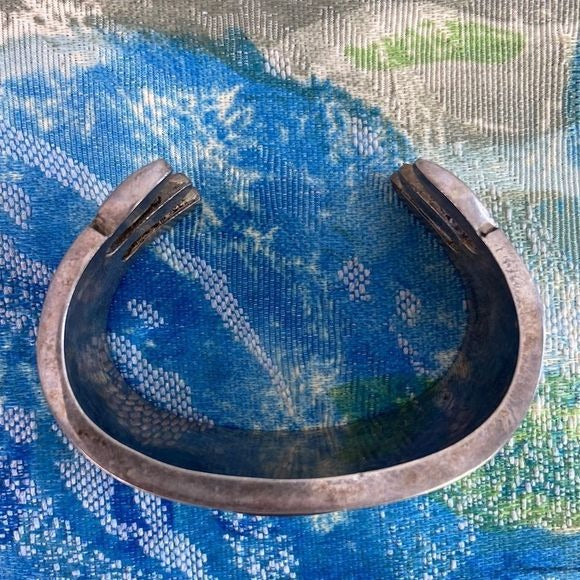 Vintage Yemeni Tribal w/ Carnelian Cuff Bracelet