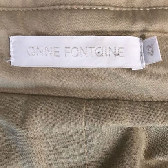 Ann Fontaine Tan Convertible Jacket