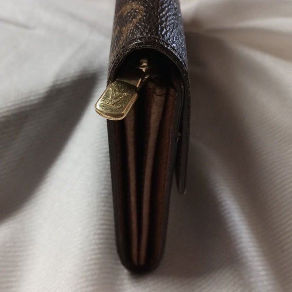 Louis Vuitton Sarah Long Vtg.Brown Monogram Wallet