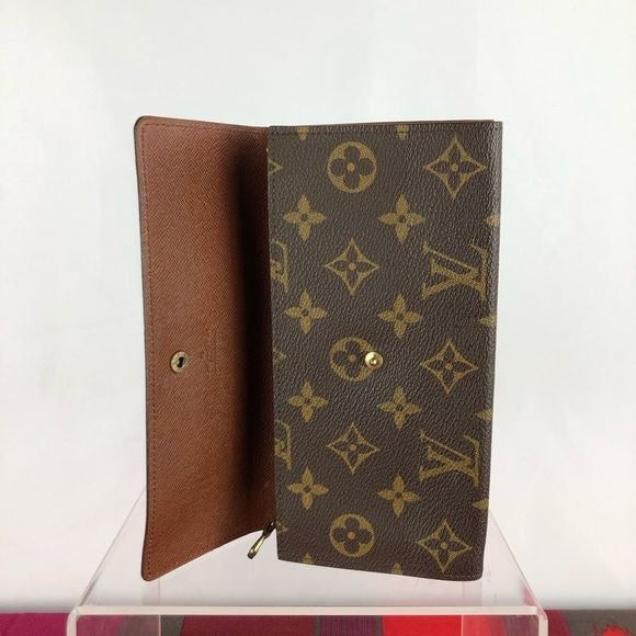 Louis Vuitton Porte Monnaie Credit Monogram Wallet