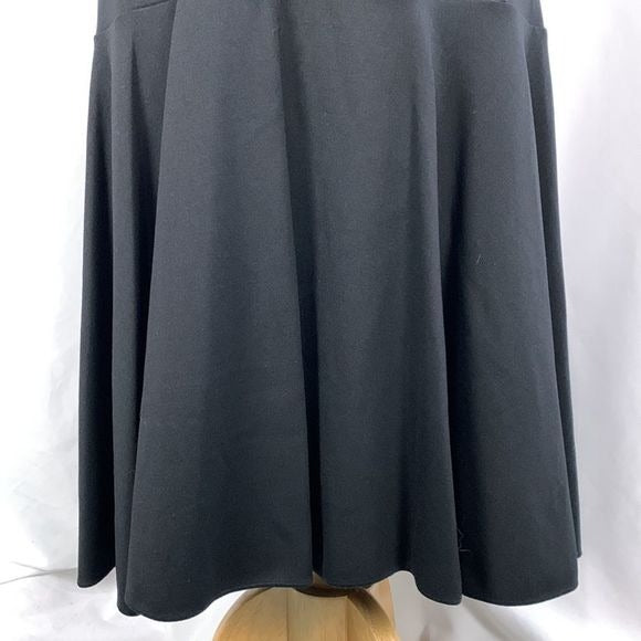 Nue by Shani NWT Black Dress With Studded Shoulders