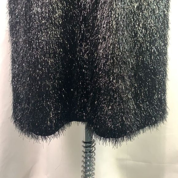 Per Se Black w/ Shinny Fringe Bottom