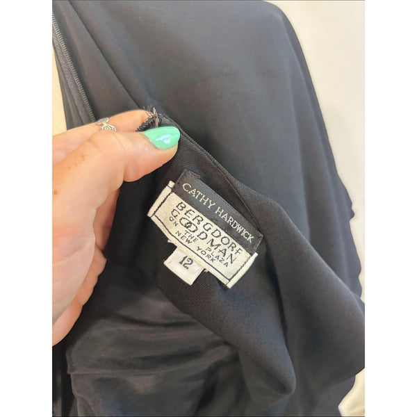 BERGDORF GOODMAN BLACK SLEEVELESS DRESS
