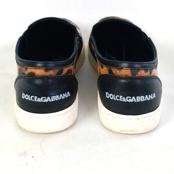 Dolce & Gabbana Animal Print With Man And Dogs Cats Sneakers.
