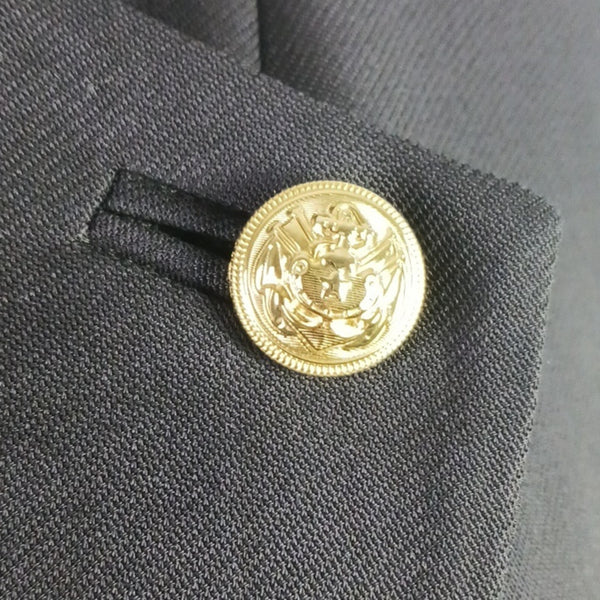 Tara Jarmon Navy Cross Front Double Jacket