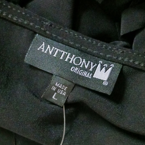 Antthony NWT Black Fringe Top/Skirt Set