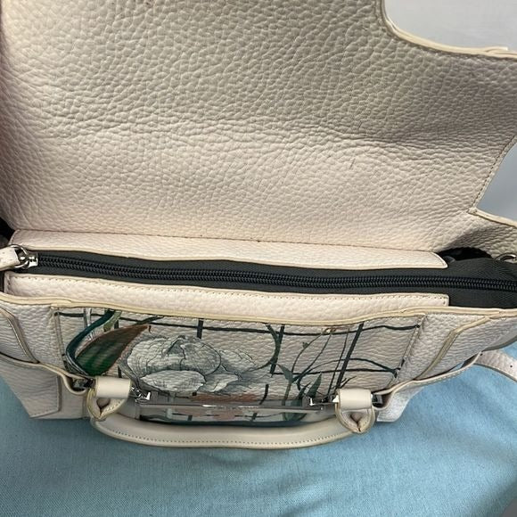 Fiorelli Botanical Print White Bag