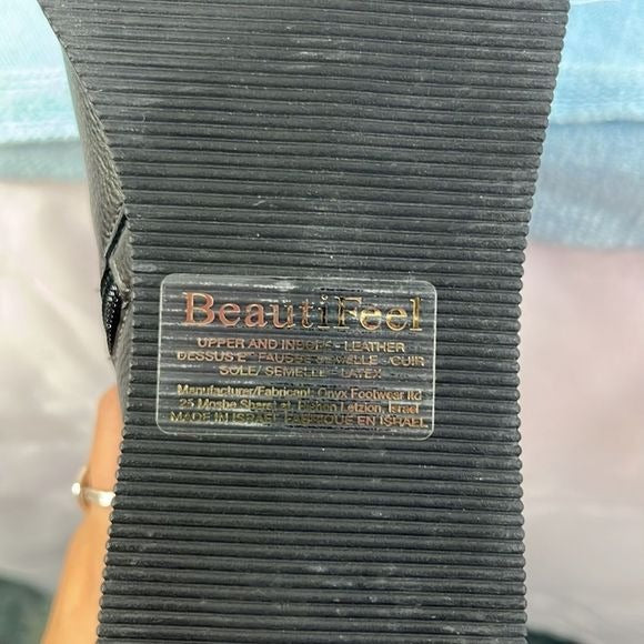 Beautifeel Low Wedge Pewter Booties