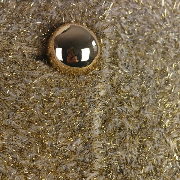 J. Crew Gold Fuzzy Double Breasted Women's Jacket