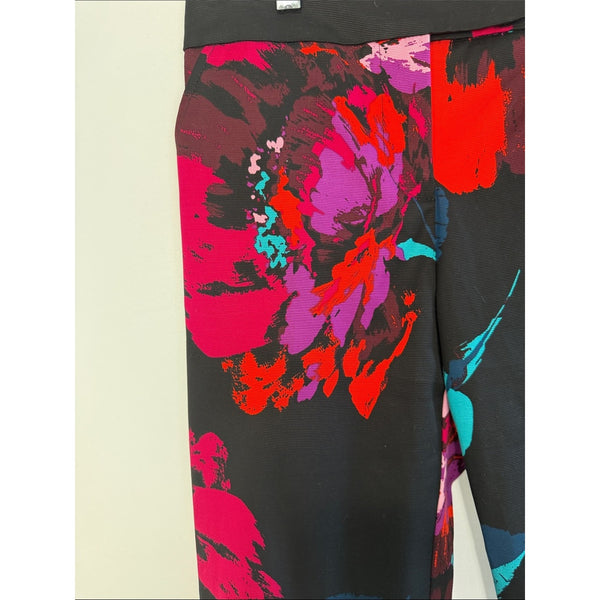 TRINA TURK FLORAL PRINT PANTS