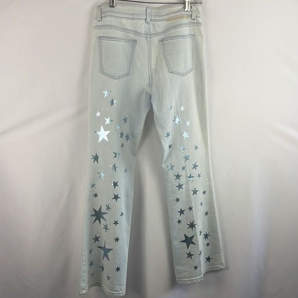 Stella McCartney Stars Straight Kick Jeans