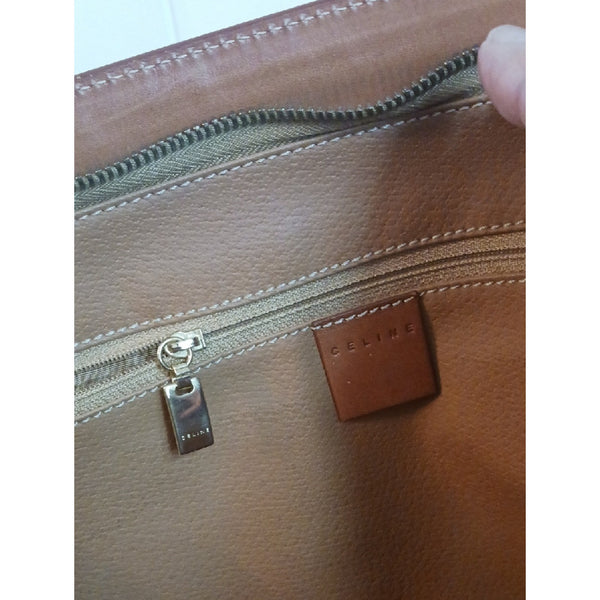 CELINE BR LOGO PORTFOLIO BAG