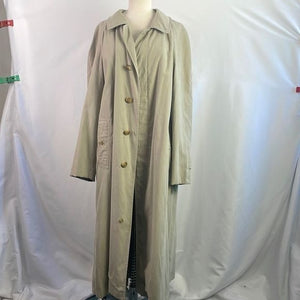 Burberry Men’s Long Plaid Lined Coat