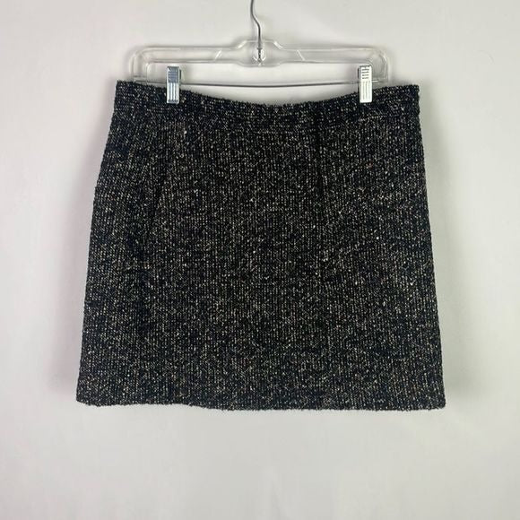 Tibi NWT Grey Tweed Mini Skirt