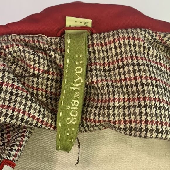 Soia & Kyo Red Trench Coat
