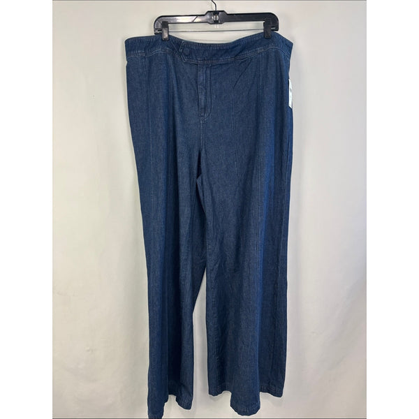 NWT ANTHROPOLOGIE WIDE LEG JEANS