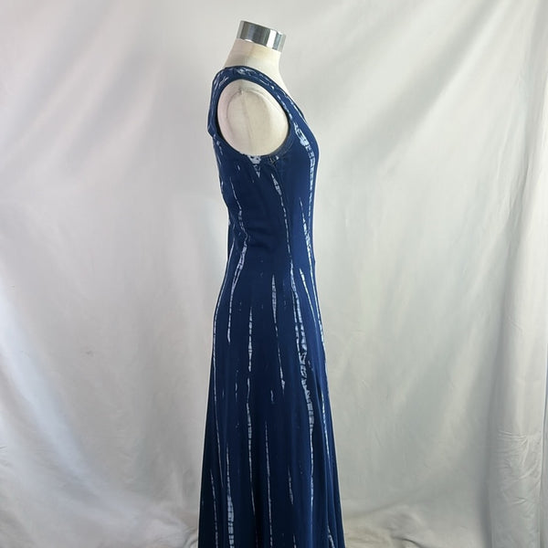 Proenza Schouler Blue Tie Dye Maxi Dress