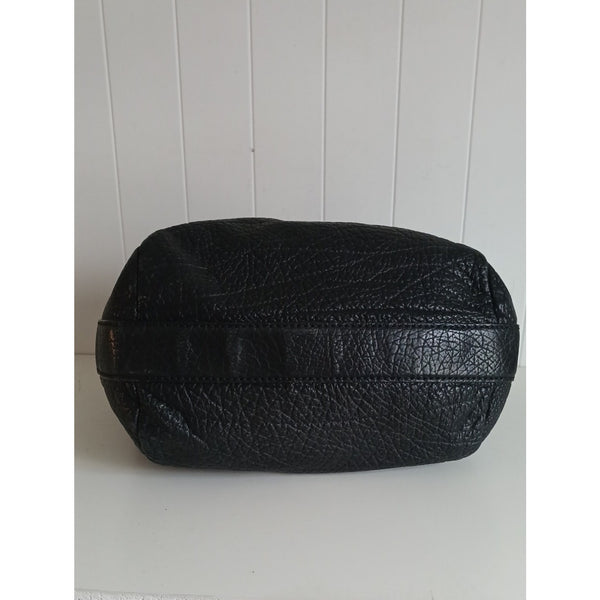 GUCCI LG PEBBLED LEATHER HOBO  BAG.