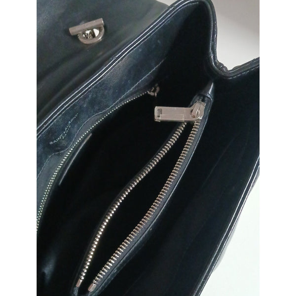 YVES ST LAURENT LOULOU TOP HANDLE BAG MATELASSE