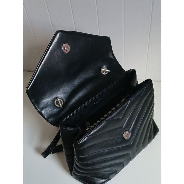 YVES ST LAURENT LOULOU TOP HANDLE BAG MATELASSE