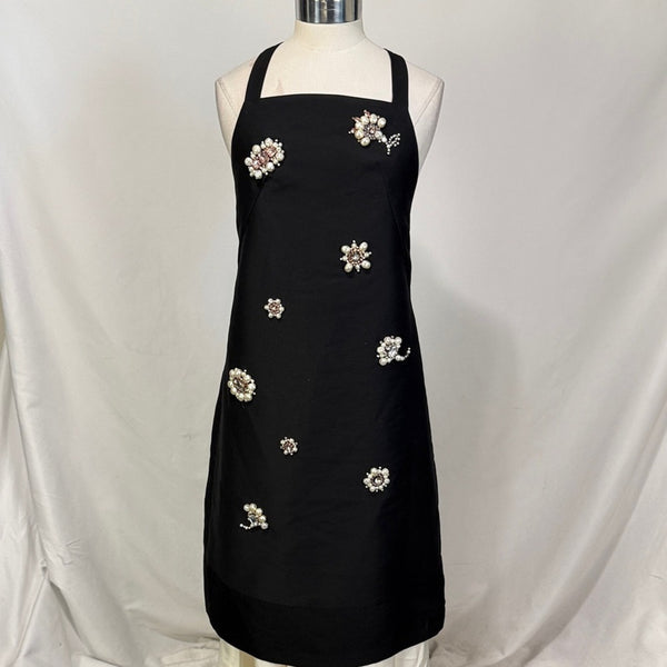 kate spade cocktail dress KATE SPADE size 8 black beaded pearl cocktail dress – Style on Lafayette