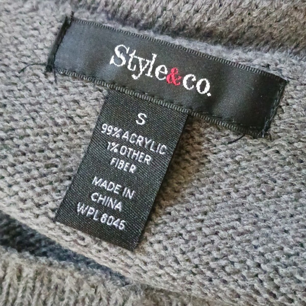 Style & Co Mt Ice Sweater