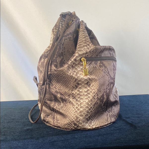 Moschino fabric  snake sling bag