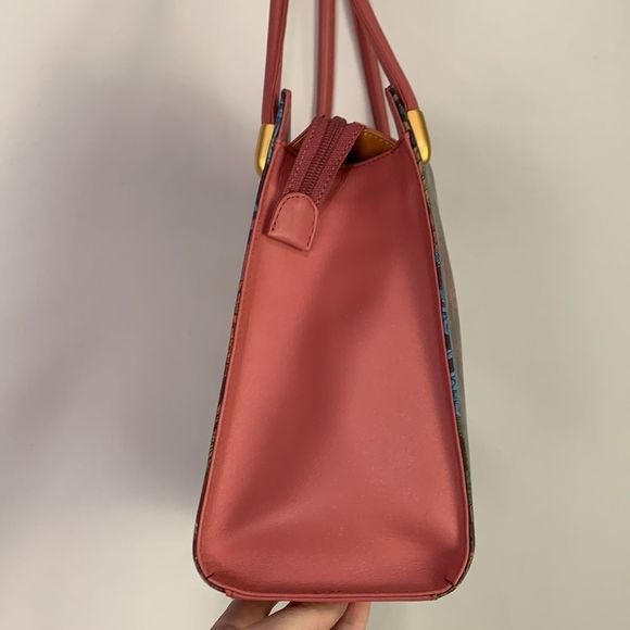 ICON Painted Leather Geisha Lady Bag