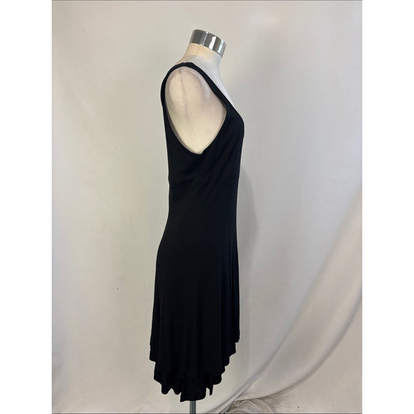 BERGDORF GOODMAN BLACK SLEEVELESS DRESS