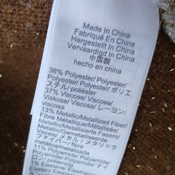 J. Crew Gold Fuzzy Double Breasted Women's Jacket