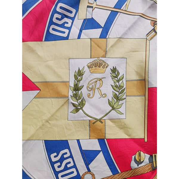 HERMES VINTAGE  SEXTANTS BY L DUBIGEON SCARF