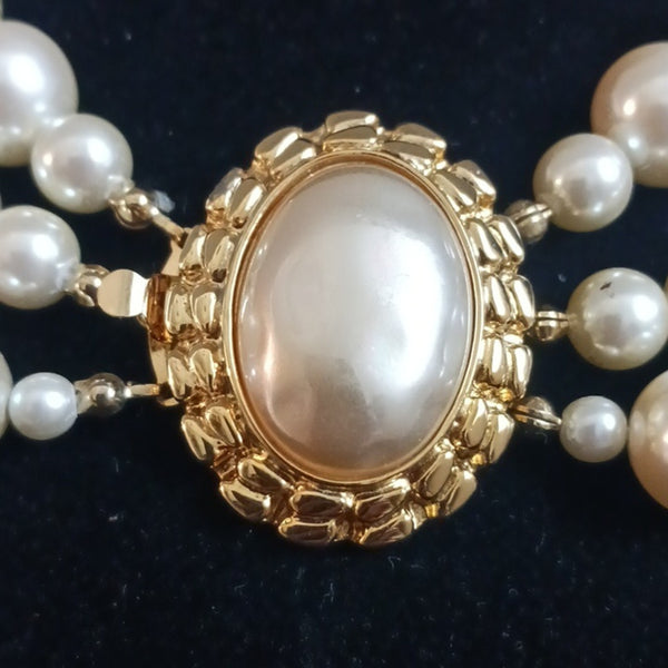 Carolee Vtg Pearl Strand Necklace