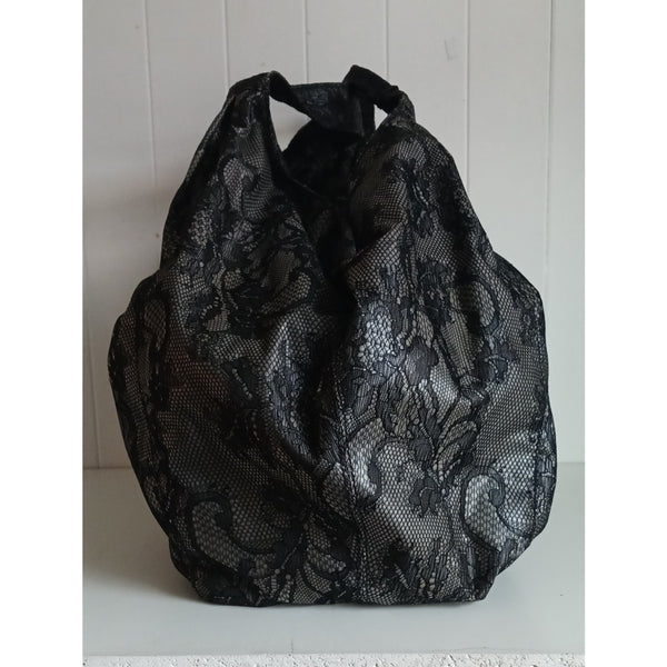 VALENTINO NEW  RARE BLACK LACE NUAGE HOBO