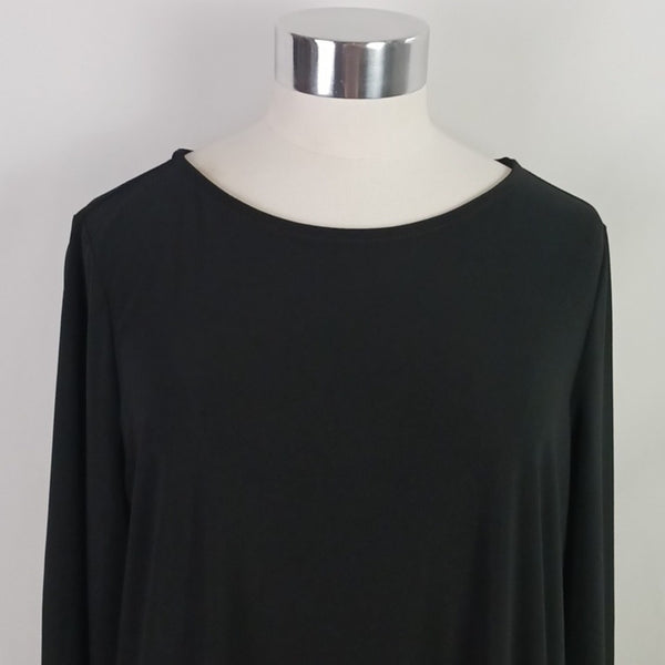 Antthony NWT Black Fringe Top/Skirt Set