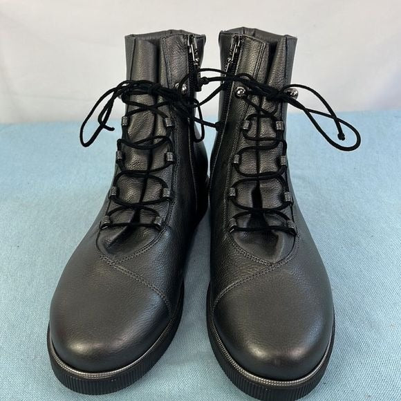 Beautifeel Low Wedge Pewter Booties