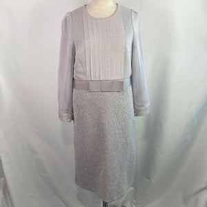 Stogova Lilac Dress with Bow Front
