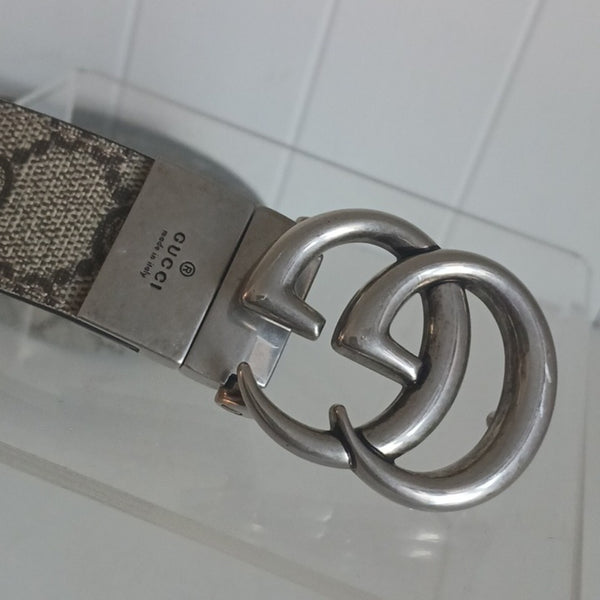 Gucci Reversable Logo Double G  Belt.