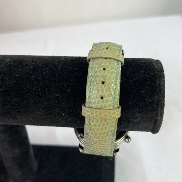 Green Mother of Pearl Face Watch