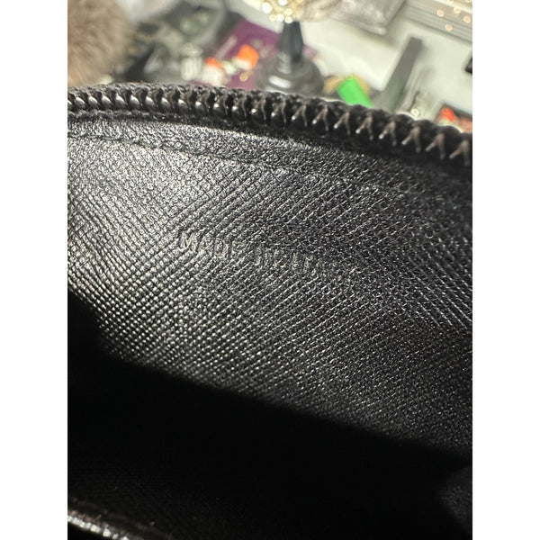 Prada Black Zip Coin Case