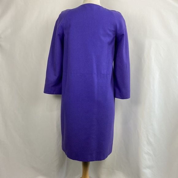 Emilio Pucci Purple Silk Cotton Blend Spring Jacket