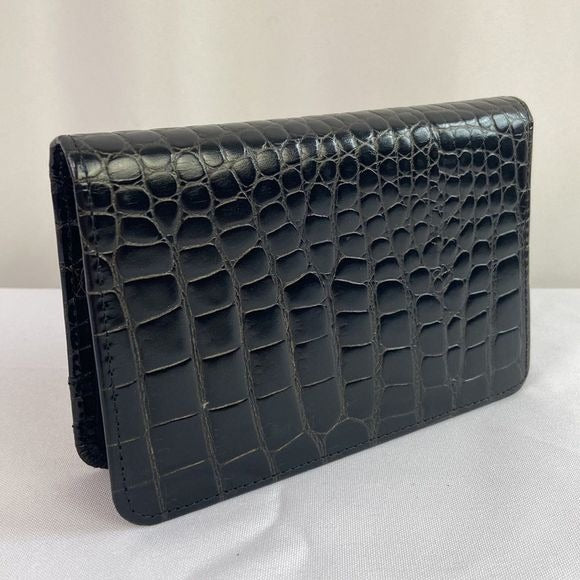 Gianni Versace Vintage Crocodile Date Book Miscellaneous