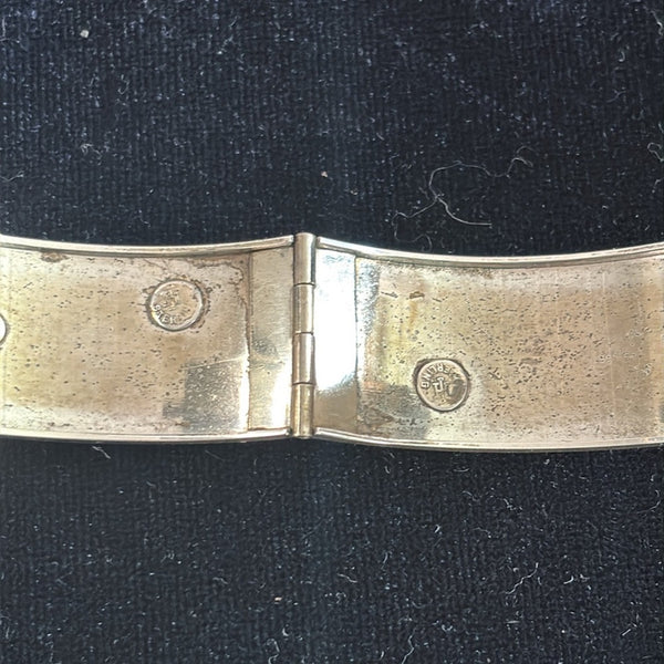 Harry Iskinn 925 Cuff Blue Bracelet