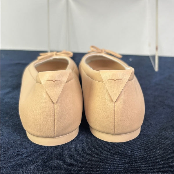 New Von Holzhausen Cream Ballet Flats