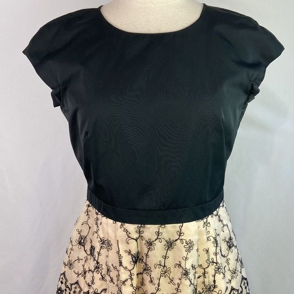 MaxMara Black Top/Ember Skirt Dress