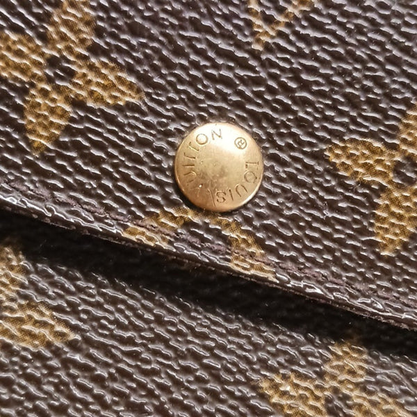 Louis Vuitton Sarah Long Vtg.Brown Monogram Wallet