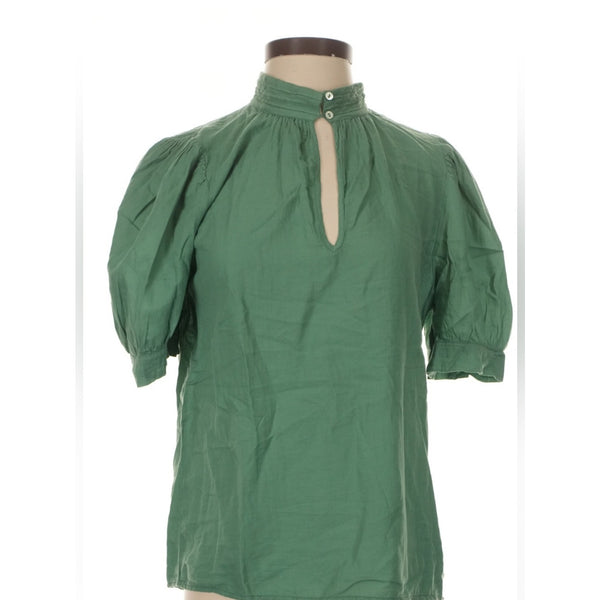 BA&SH GREEN TUNIC TOP