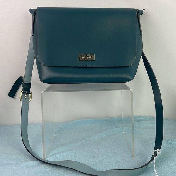 Kate Spade Teal Leather Cross Body Bag