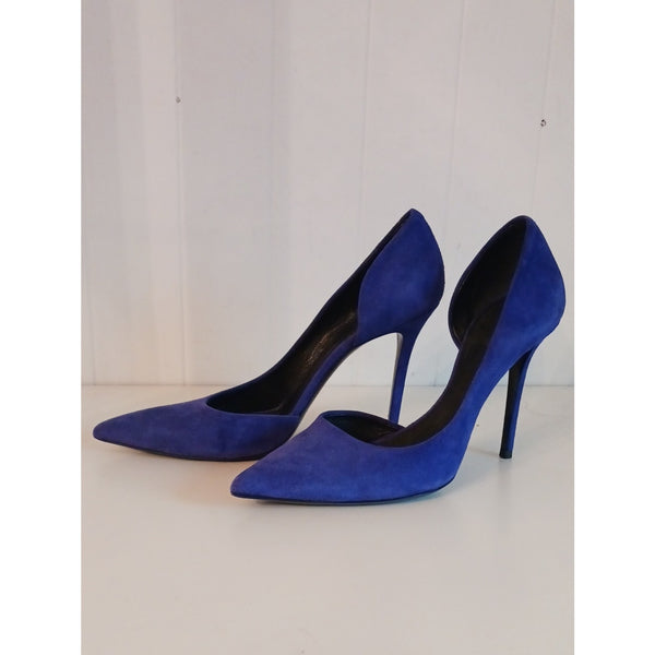 CELINE BLUE D'ORSAY PUMPS